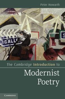 Hardcover The Cambridge Introduction to Modernist Poetry Book
