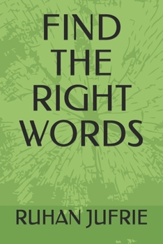Paperback Find the Right Words Book
