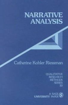 Paperback Narrative Analysis Book