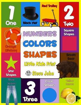 Paperback Numbers Colors Shapes: Little Kids First Book