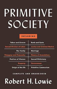 Paperback Primitive Society Book