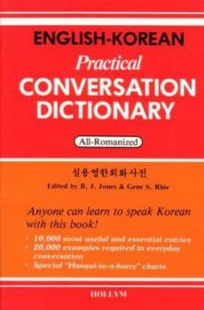 Paperback English-Korean Practical Conversation Dictionary Book