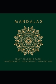 Paperback Monthly Mandalas for Coloring Book