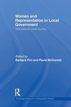 Paperback Women and Representation in Local Government: International Case Studies Book