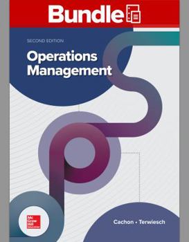 Product Bundle Gen Combo Loose Leaf Operations Management; Connect Access Card [With Access Code] Book