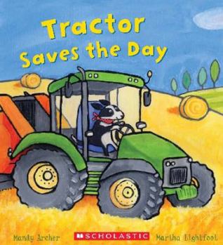 Paperback Tractor Saves the Day Book