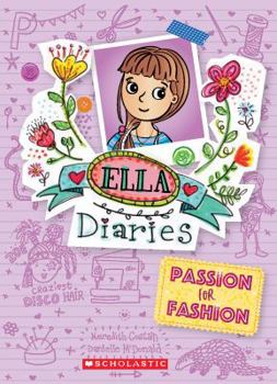 Paperback Ella Diaries #19: Passion for Fashion Book