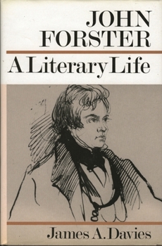 Hardcover John Forster: A Literary Life Book