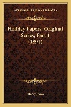 Paperback Holiday Papers, Original Series, Part 1 (1891) Book