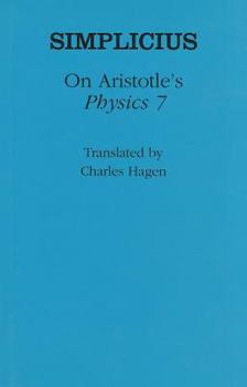 Hardcover On Aristotle's "physics 7" Book