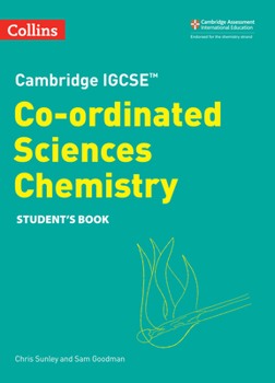 Paperback Cambridge Igcse(tm) Co-Ordinated Sciences Chemistry Student's Book