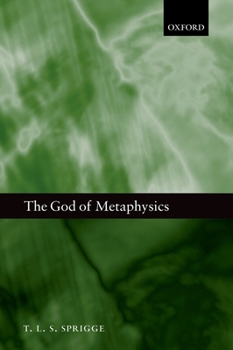 Paperback The God of Metaphysics Book