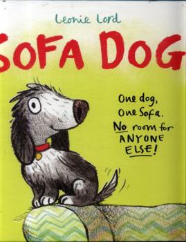 Hardcover Sofa Dog Book