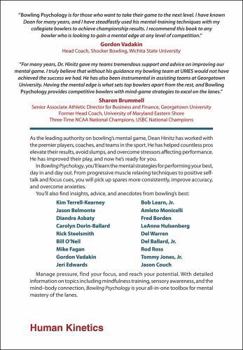 Paperback Bowling Psychology Book