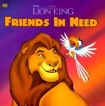 Paperback Friends in Need: Disney's the Lion King Book