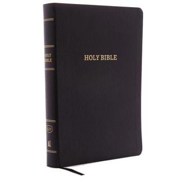 Bonded Leather KJV, Reference Bible, Giant Print, Bonded Leather, Black, Red Letter Edition [Large Print] Book