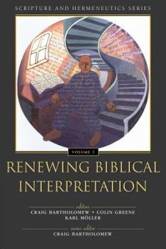 Paperback Renewing Biblical Interpretation Book