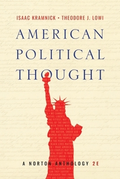 Paperback American Political Thought: A Norton Anthology Book