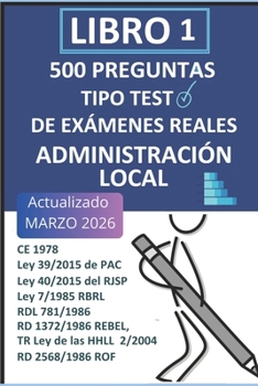 Paperback Oposiciones Administración Local: 10 Simulacros de examen [Spanish] Book