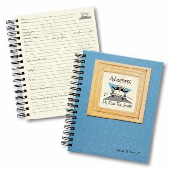 Spiral-bound Adventure, My Road Trip Journal (Color) Book