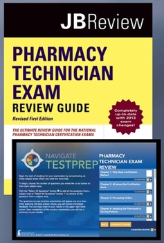 Paperback Pharmacy Technician Exam Review Guide & Navigate Testprep Book