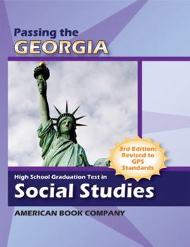 Paperback Passing the Georgia High School Graduation Test in Social Studies Book