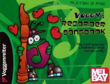 Spiral-bound Voggy's Recorder Songbook Book