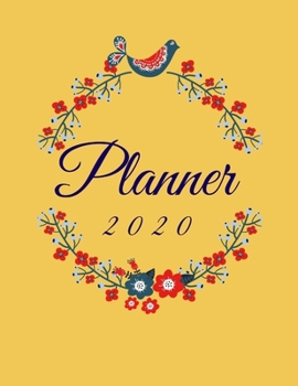 Paperback planner 2020: professional Planner and calendar, gift Agenda, Page a Day 2020, Schedule Organizer Planner (2020 Diary Day Per Page)3 Book