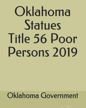 Oklahoma Statues Title 56 Poor Persons 2019