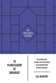 Paperback Tu Planificador de Horarios (the Time-Block Planner Spanish Edition) [Spanish] Book