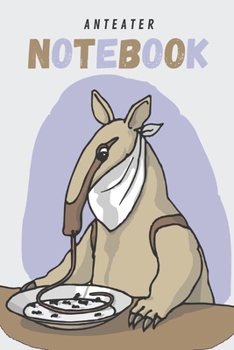 Paperback Anteater - Notebook: Elephant notebook A5 - Lined notebook/journal/logbook Book