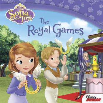 Paperback Sofia the First the Royal Games Book