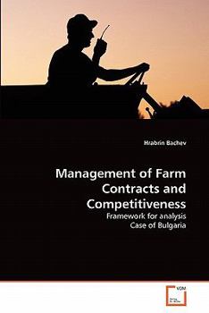 Paperback Management of Farm Contracts and Competitiveness Book