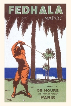 Paperback Vintage Journal Golfing in Morocco Book