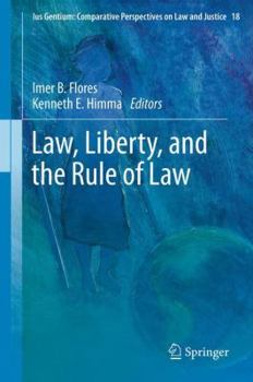 Hardcover Law, Liberty, and the Rule of Law Book