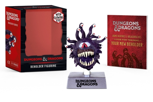 Paperback Dungeons & Dragons: Beholder Figurine: With Glowing Eye! Book