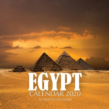Paperback Egypt Calendar 2020: 16 Month Calendar Book