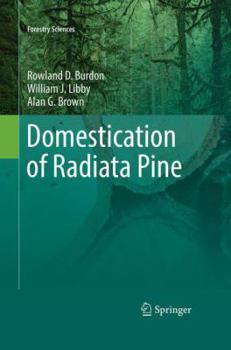 Hardcover Domestication of Radiata Pine Book