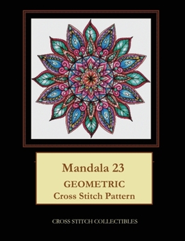 Paperback Mandala 23: Geometric Cross Stitch Pattern Book
