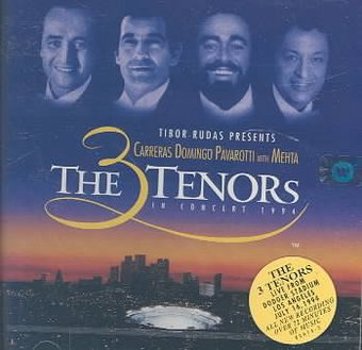 Music - CD Three Tenors in Concert 1994 Book