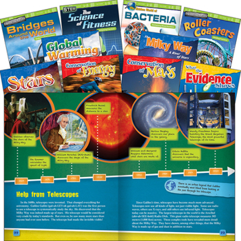 Paperback Exploring Stem Grade 5 10-Book Set Book