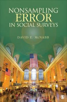 Paperback Nonsampling Error in Social Surveys Book