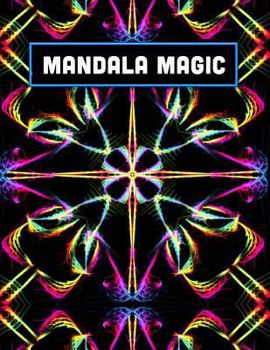 Paperback Mandala Magic: College Ruled Notebook for Cornell-Type Notes Book