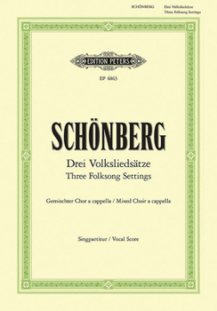 Paperback 3 Folksong Settings for Satb Choir Book