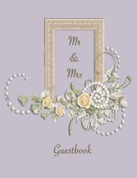 Paperback MR & Mrs Guestbook Book