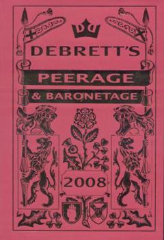 Hardcover Peerage & Baronetage 2008 Book