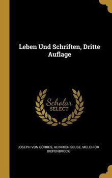 Hardcover Leben Und Schriften, Dritte Auflage [German] Book