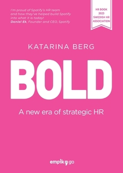 Paperback Bold: A new era of strategic HR Book