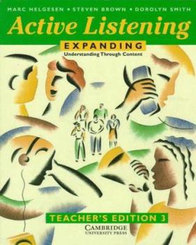 Paperback Active Listening: Expanding Understanding Through Content Teacher's Edition Book