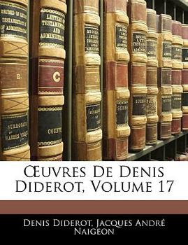 Paperback OEuvres De Denis Diderot; Volume 17 [French] Book